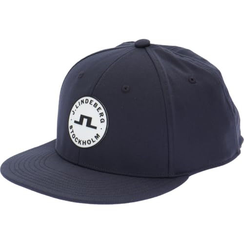 [J. Lindeberg] 【2026年】【春夏モデル】 リンドバーグ DRIVE CAP フラットキャップ 帽子 ゴルフ ネイビー 073-55300