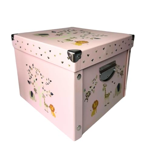 Image of GroWings Baby Keepsake Box - Large Memory Storage for Newborns, Suitable for Boys and Girls, Strong, Durable, and Collapsible Gifts