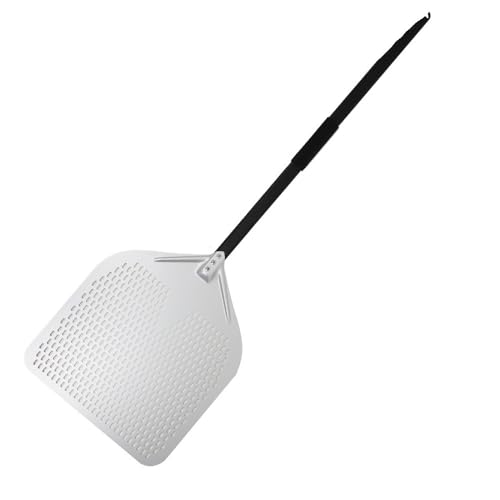 Łopatka do pizzy 45 cm perforowana łopatka – nieprzywierające akcesoria do pieczenia piekarnika i narzędzi kuchennych z metalowym uchwytem