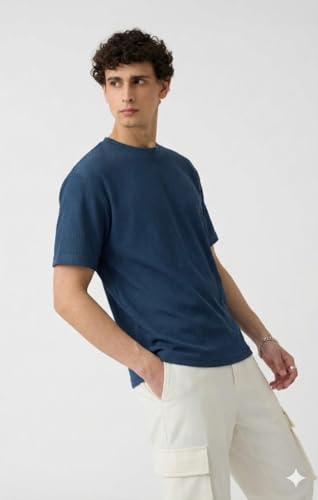 Image of Zilcon Men's Casual Round Neck T-Shirt Short Sleeve T-Shirt Summer Beach Hippie T-Shirt