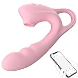 【瞬殺!圧倒的な潮吹き&遠隔バイブ】バイブ女性用 中いき 遠隔操作 ローター 吸うやつ【一分3000回の音波吸引×9種類+9種類密着振動+アプリ操作】おとなのおもちゃ 人気 女性向け でんま アダルトグッズ 大人のおもちゃ カップル向け 電マ ディルド クリトリス 潮吹き 中イキ 開発 防水 静音 柔らかいシリコン製 Ahiikor