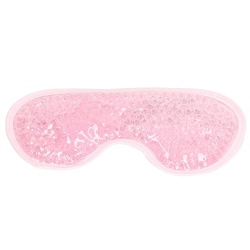 TOPINCN Mascarilla Refrescante para los Ojos, Cubierta de Gel para los Ojos, Compresa Fría Reutilizable, Paquete de Hielo, Almohadillas Refrescantes para los Ojos para Después de la (PINK)