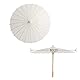 chuyandianzi 5 StüCk Papier-Sonnenschirm, 60 cm, Strandschirm, DIY-, Fotografie-Requisiten für Babyparty, Hochzeit