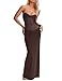 Women’s Cocktail Dress Sexy Lace Hollow Out Transparent Sleeveless Spaghetti Straps Slim Fit Maxi Party Club Evening Dress