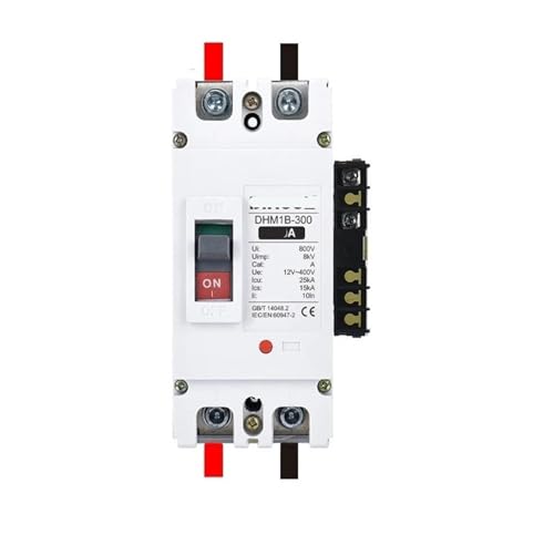 Disjoncteur de batterie MCCB 2P pour sécuriser le stockage solaire autonome