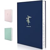 Password Book,Password Keeper Book with Alphabetical Tab,Small Password Books for Seniors for Internet Website Address Log in Detail,Password Logbook to Help You Stay Organized (Navy Blue)