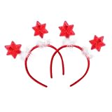 [DONFAMDS] クリスマスカチューシャ 2個 雪の結晶ヘッドドレス アントラーズヘアフープ 大人 用パーティー装飾 スタイル指定不可