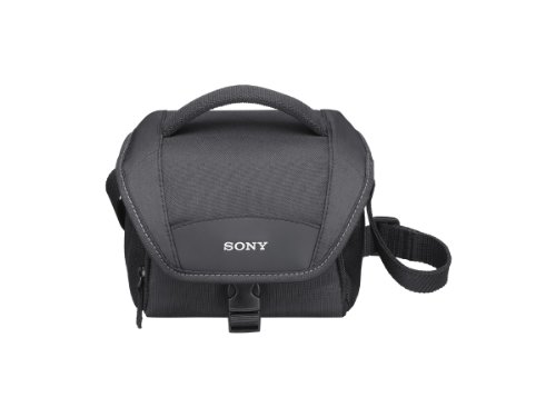Sony Estojo de transporte compacto macio LCSU11 para câmeras Cyber-Shot (preto)