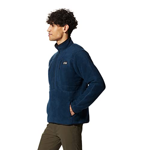 Image of Mountain Hardwear Men's HiCamp Fleece Pullover for Hiking, Travel, Backpacking, and Everyday Wear