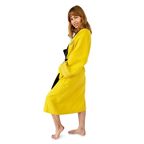 Robe Factory Star Trek: The Original Series Waffle-Weave Cotton Adult Bathrobe | Gold Command2