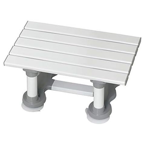 Homecraft Savanah Slatted Bathseat, Shower Chair with Slats for Sitting in Bathtub, 8" High Cover