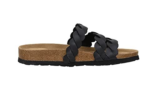 CUSHIONAIRE Women's Lucy Cork footbed Sandal with +Comfort and Wide Widths Available3