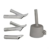 Solution de soudage : spécialement conçues pour le soudage de feuilles de plastique, ces buses offrent des résultats précis et efficaces, ce qui les rend parfaites pour vos projets de vinyle et de polyéthylène.