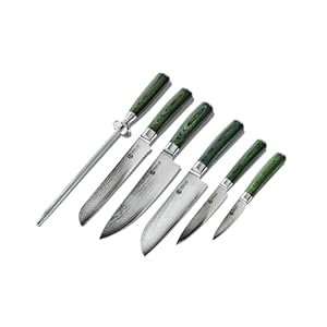 HexClad Essential Knife Set, 6-Piec...
