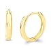 14k Yellow Gold 2mm Thickness Huggie Earrings (10 x 10 mm)