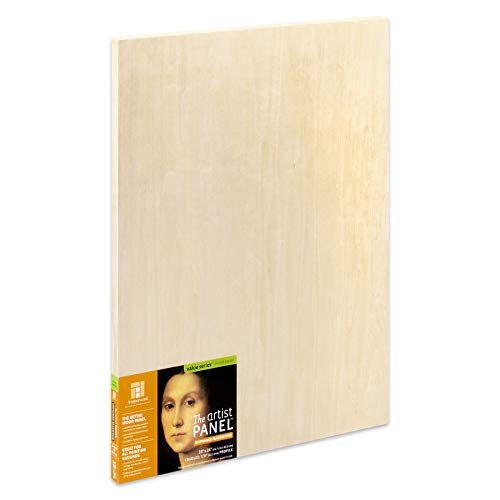 Panneau de peinture bois 45,7 x 61 cm Ampersand Art Supply avec châssis rigide 2,2 cm
