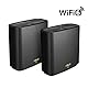 ASUS ZenWiFi XT9 AX7800 2er Set Schwarz kombinierbarer Router (Tethering als 4G und 5G Router-Ersatz, Whole-Home Tri-Band AI Mesh WiFi 6 Router System, 2.5G Port, Abdeckung von bis zu 530qm)