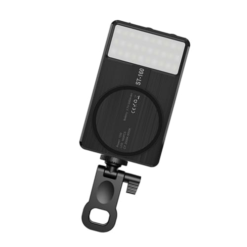 Luz de fotografía portátil para grabar vlogs y tutoriales con tu teléfono