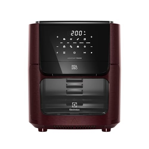 Electrolux Air Fryer Oven Electrolux por Rita Lobo 12L Digital Vermelha Escura Experience ...