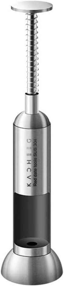 Stainless Steel Cherry Pitter Olive Red Dates Pitter Fruit Corer Remover Tool for Red Dates Grape Jujube Gadgets L Silver