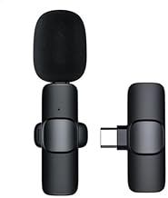 K8 Wireless Microphone for YouTube, Vlogging & Live Streaming | Plug & Play Noise Reduction Mic for Mobile, Online Classes, Reels & Interviews