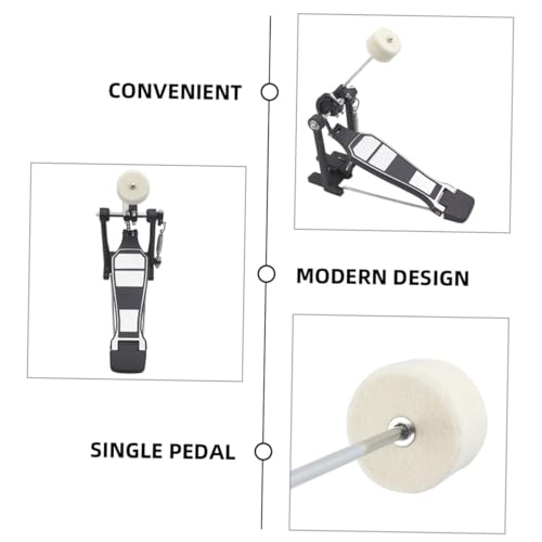 Pedal de Batería Simple para Bombo Repuesto 2 piezas miniatura 7