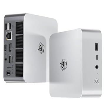Beelink Mini Pc Ser8, Amd Ryzen7 8745Hs Até 4,9 Ghz (8C/16T), Minicomputador 32 Gb De Ram Ddr5/1 Tb Pcie4.0 Ssd/Amd Radeon 780M 12 Núcleos 2600 Mhz, Suporta Tela Tripla 4K/Wifi 6/Bt5.2/Lan 2.5G/Hdm