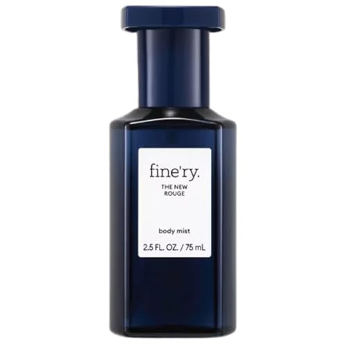 Image of Fine'ry Amber Saffron Rouge Mini Hair + Body Mist Fragrance Spray for Women & Girls - The New Rouge Golden Resin, Sandalwood, Travel Size, Gift for Teens, Cruelty-Free, Vegan (2.5 Fl Oz)