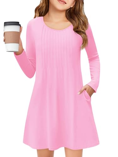 Robe fille ample avec poches pour en finir avec les tenues serrées