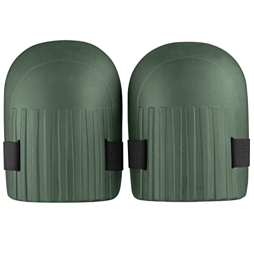 Nocry Home & Gardening Knee Pads For Women And Men - Lightweight Waterproof Eva Foam Cushion, Soft Inner Liner, And Easy Fit With Adjustable Hook'n'loop Straps, Garden Kneeling Pads For Work, Green #TOP7