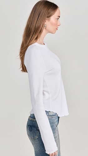 Free People Women\'s Easy Does It Tee, White - Thumbnail 4