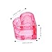 VALICLUD Heart Shaped Glass Nail Art Dish with Lid 1-Piece Crystal Dappen Dish for Acrylic Nails