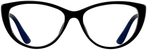 ANDWOOD Blue Light Blocking Glasses Women Bluelight Blocker Computer Cateye Clear Cat Eye Eyeglasses Frame AR003