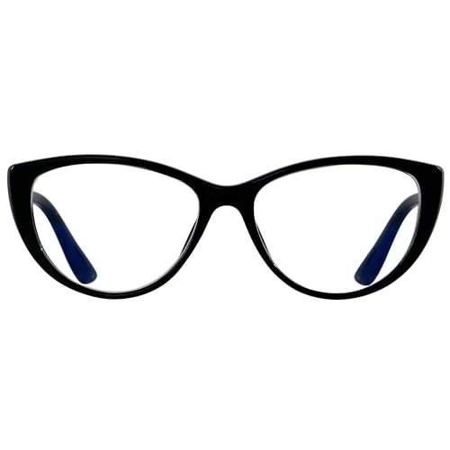 Image of ANDWOOD Blue Light Blocking Glasses Women Bluelight Blocker Computer Cateye Clear Cat Eye Eyeglasses Frame AR003