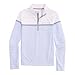 vineyard vines Boys' Striped Sankaty Quarter-Zip, Club Blue