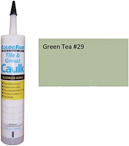 Color Fast Caulk for Matching Mapei Color (Sanded/Rough) (Green Tea)