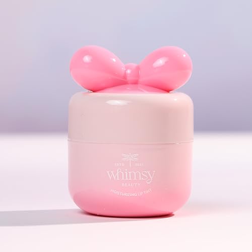 Whimsy Beauty Pink Crush Lip and Cheek Tint for Kids and Pre-Teens, Soft Blendable Colour with Lightweight Cream Texture, Long Wear Finish (4 to 16 years) Organic, Natural, Chemical Free, 10 gms