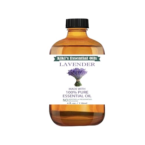 Kiki's Lavender Essential Oil with Glass Dropper...