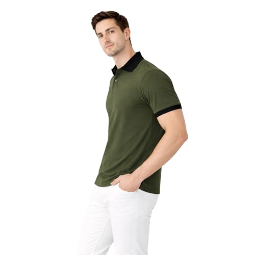 Image of Sink Men's Polo T-Shirt | Half Sleeve Polo Neck T-Shirt | Cotton Blend Fabric | Regular Fit t-Shirt