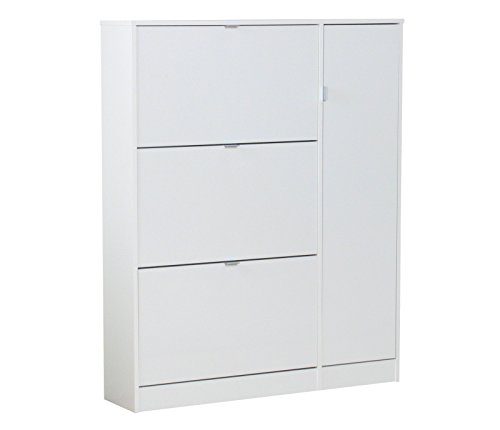 Preisvergleich Produktbild Schuhschrank Light weiss hochglanz