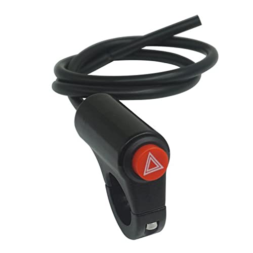 Ronyme Commutateur de Montage de Guidon de Bouton de commutateur de de détresse à Moto pour remplacer