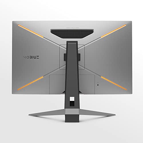 BenQ EX270QM Écran Gaming MOBIUZ 27 Pouces 240 Hz IPS QHD, 1 ms GtG, DisplayHDR 600, HDRi, HDMI 2.1, AMD FreeSync Premium Pro, 98 % DCI-P3, Haut-Parleurs Intégrés 2.1, Eye-Care, sans casquette