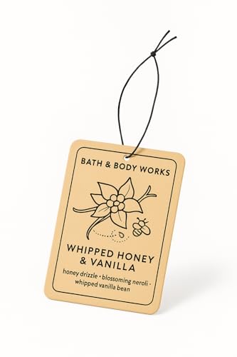 Bath & Body Works Whipped Honey & Vanilla Hanging Fragrance Diffuser – Long-Lasting Sweet Air Freshener for Car, Closet, or Home, Refillable Decorative Scent Diffuser - image 2