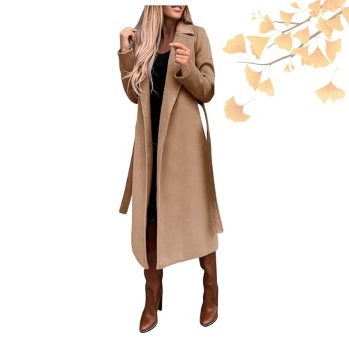 Cappotti lunghi da donna in lana, alla moda...