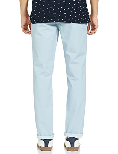 Image of Colorplus Men's Cotton Blend Print Pattern Contemporary Fit Flat Front Casual Trouser