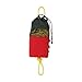 Throwable Rope Throw Bag Equipment, Lightweight Adult 49ft Throwline Portable Throw Bag, for Water Sports Supplies, Red