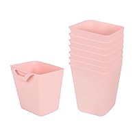 4 Hängende Becher Für Rollwagen - Kunststoff Aufbewahrungskörbe Für Einkaufswagen