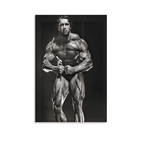 Affiches sur toile Arnold Schwarzenegger pour raviver un mur vide sans cadre
