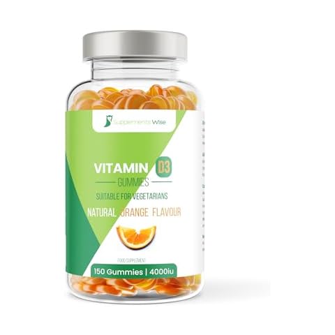 Supplements Wise Vitamin D Gummies 4000iu Cover