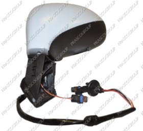 PRASCO PG4247314P Espejo retrovisor convexo izquierda Compatible con PEUGEOT 308 SW I 4E, 4H 308 I Hatchback 4A, 4C
